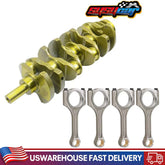 Crankshaft with Connecting Rod For 2007-2020 Hyundai Sonata Kia Forte Optima Sportage 2.4L 23111-2G230