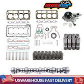 E1840P Sloppy Stage 2 Camshaft Lifters water pump Kit For Chevy GMC LS LS1 .585"