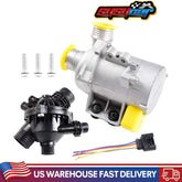 Engine Water Pump For BMW128i 325i 325xl 328i 328xi 330i 525i 525xi 528xi 530i 530xl x3 z4 OE# 11517586924 11517546994 Thermostat w/Bolt