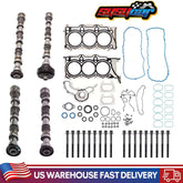 LEFT RIGHT CAMSHAFT Head gasket bolt kit For Dodge Jeep ChrysIer RAM 3.6L 2011-2016