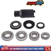 Rear Differential Bearing Repair Kit + Removal Tool For Cadillac ATS CTS 2013-2019 2.0L 3.6L Replace # F-577158 F-574658