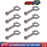 Set of 8 For Chevrolet Silverado GMC 5.3L 6.0L 6.2L LS2 LS3 Gen IV Floating Pin Connecting Rod w/ Bushing