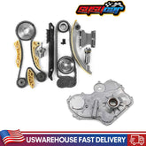 Timing Chain Kit Oil pump cover for 2008-2015 Chevrolet GMC Malibu Equinox L4 2.4L