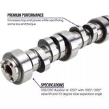 Camshaft E-1841-P Sloppy Stage 3 .595" Springs+Gasket+Bolt Kit for Chevy LS1 CAM Camshaft kit