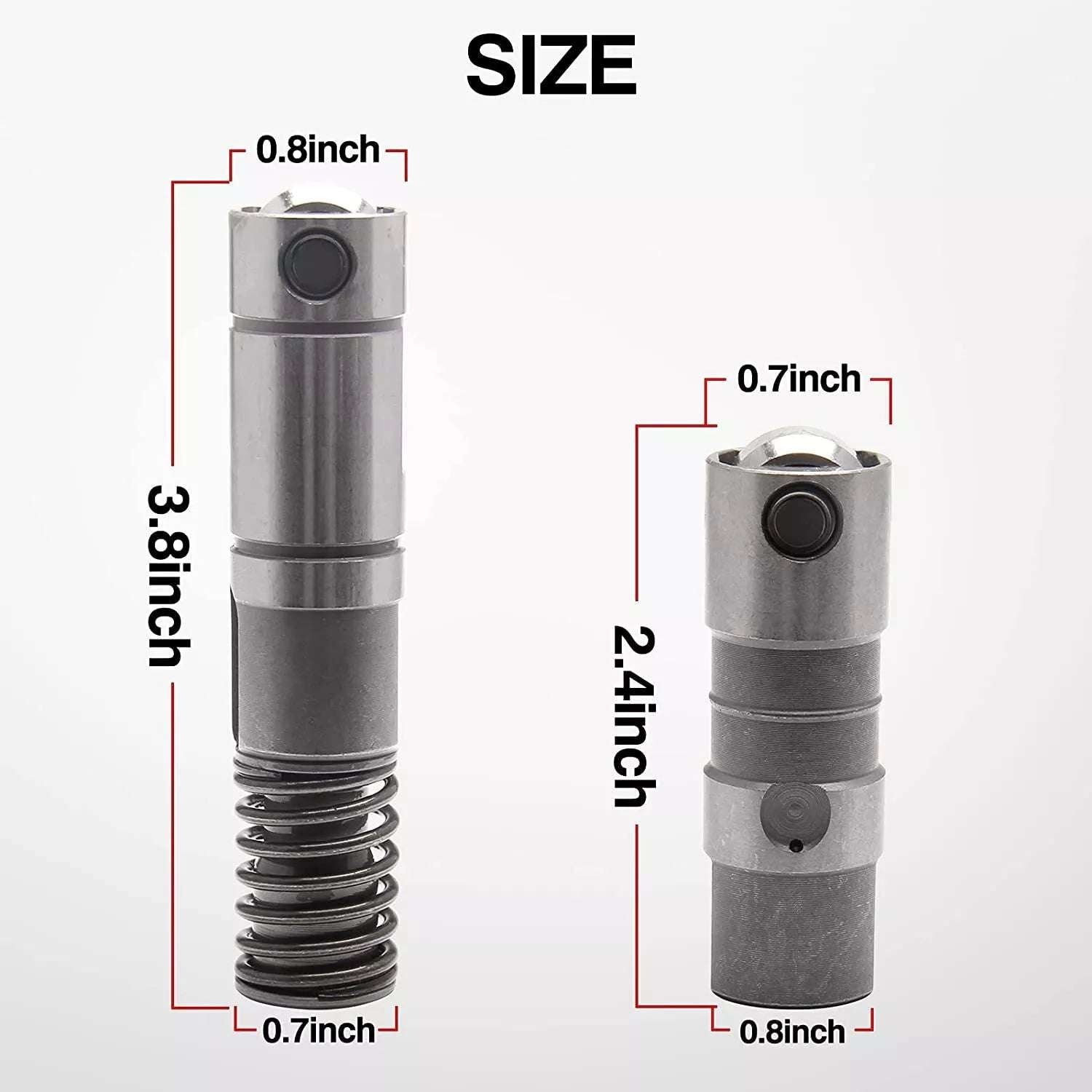 16 Pcs Hydraulic Roller Lifters for 2007-2012 Chevy GMC Cadillac Buick 4.8L 5.3L 6.0L 6.2L AFM Roller Valve Lifters