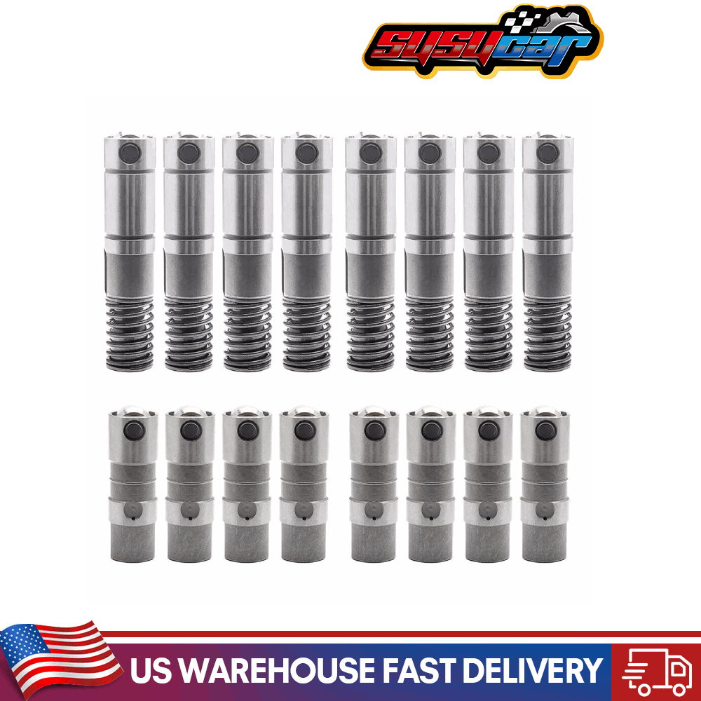 16 Pcs Hydraulic Roller Lifters for 2007-2012 Chevy GMC Cadillac Buick 4.8L 5.3L 6.0L 6.2L AFM Roller Valve Lifters