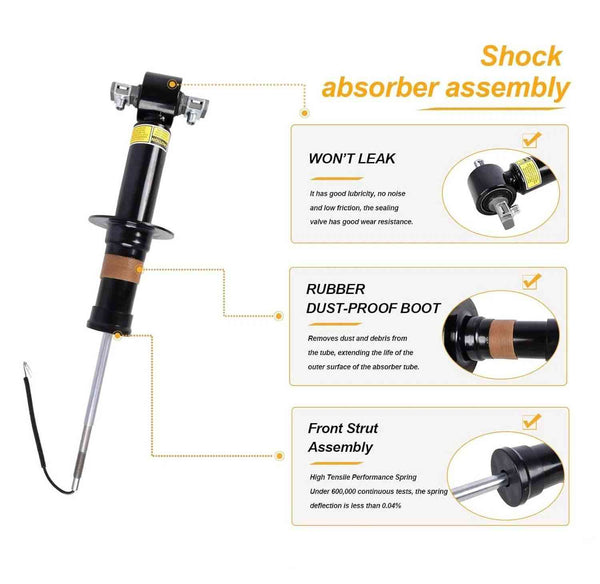 2 PCS Front Strut Shock Absorber w/Magnetic for 2015-2020 Cadillac Escalade Chevy Suburban Tahoe Silverado GMC Yukon XL