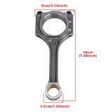4PCS Connecting Rod for 2011-2020 Kia Sorento Sportage Hyundai Sonata Santa Fe Sport 2.4L 23510-2G540