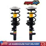 2X Front L+R Shock Absorbers Struts w/EDC For BMW X3 2011-2017 F25 X4 F26 2015-2018