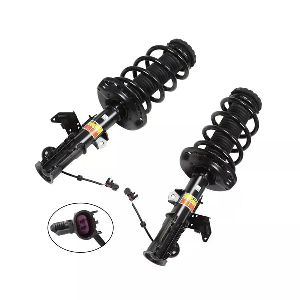 2 PCS Front Electric Shock Absorber Struts Assembly For Cadillac New SRX 2010-2016 w/ Damper Control