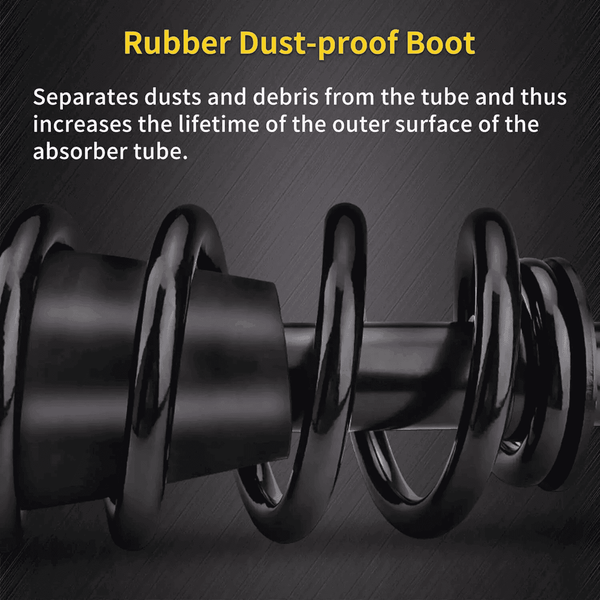 2Pcs Front Struts Shock Strut Absorber For Chevrolet Tahoe GMC 2007-2014 Cadillac Escalade 5.3L 6.2L