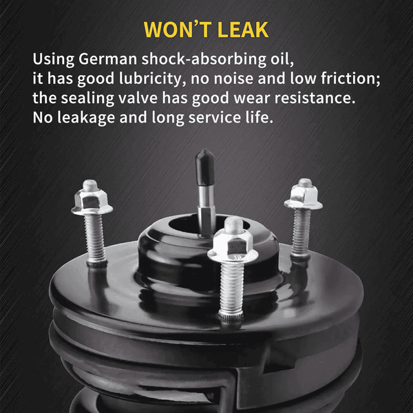 2Pcs Front Struts Shock Strut Absorber For Chevrolet Tahoe GMC 2007-2014 Cadillac Escalade 5.3L 6.2L