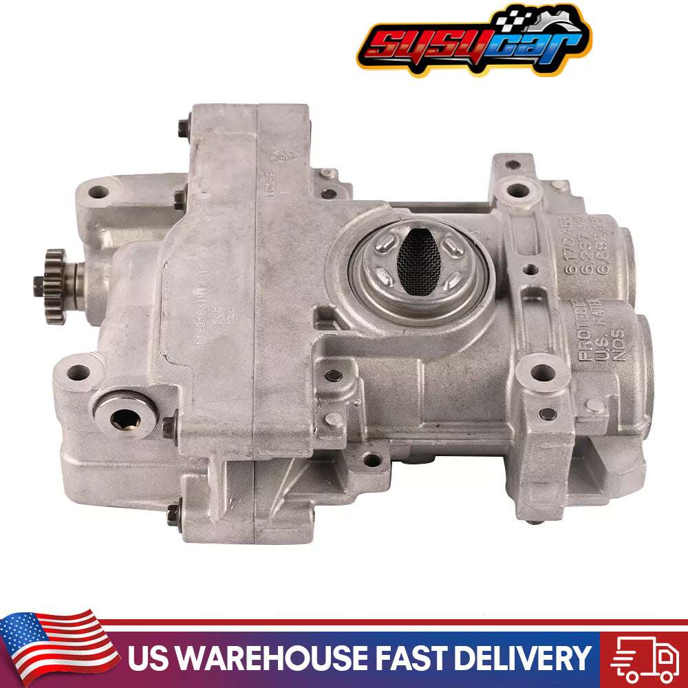 68127987AB Oil Pump Assembly w/Balance Shaft Replacement for  Chrysler 200 Dodge Jeep 2.4L 2007-2017 Part# 68127987AJ, 68127987AK