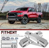 Polished Aluminum Tall Valve Covers for Chevy SBC 283 302 305 327 350 400 1958-1986