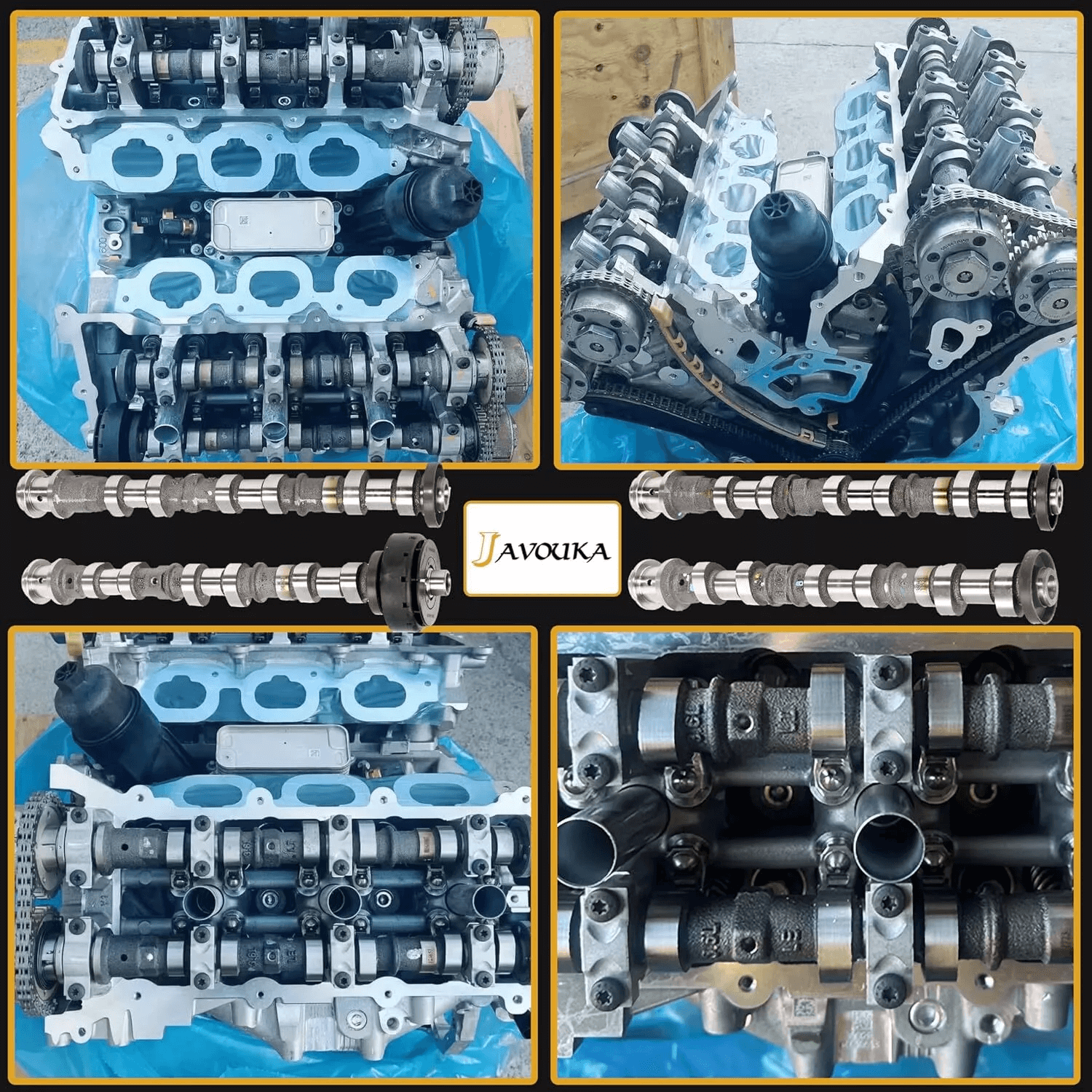 Camshaft & Rockers Arms Lifters Kit for 2011-2016 Chrysler Dodge Ram Jeep 3.6L V6 camshaft kit