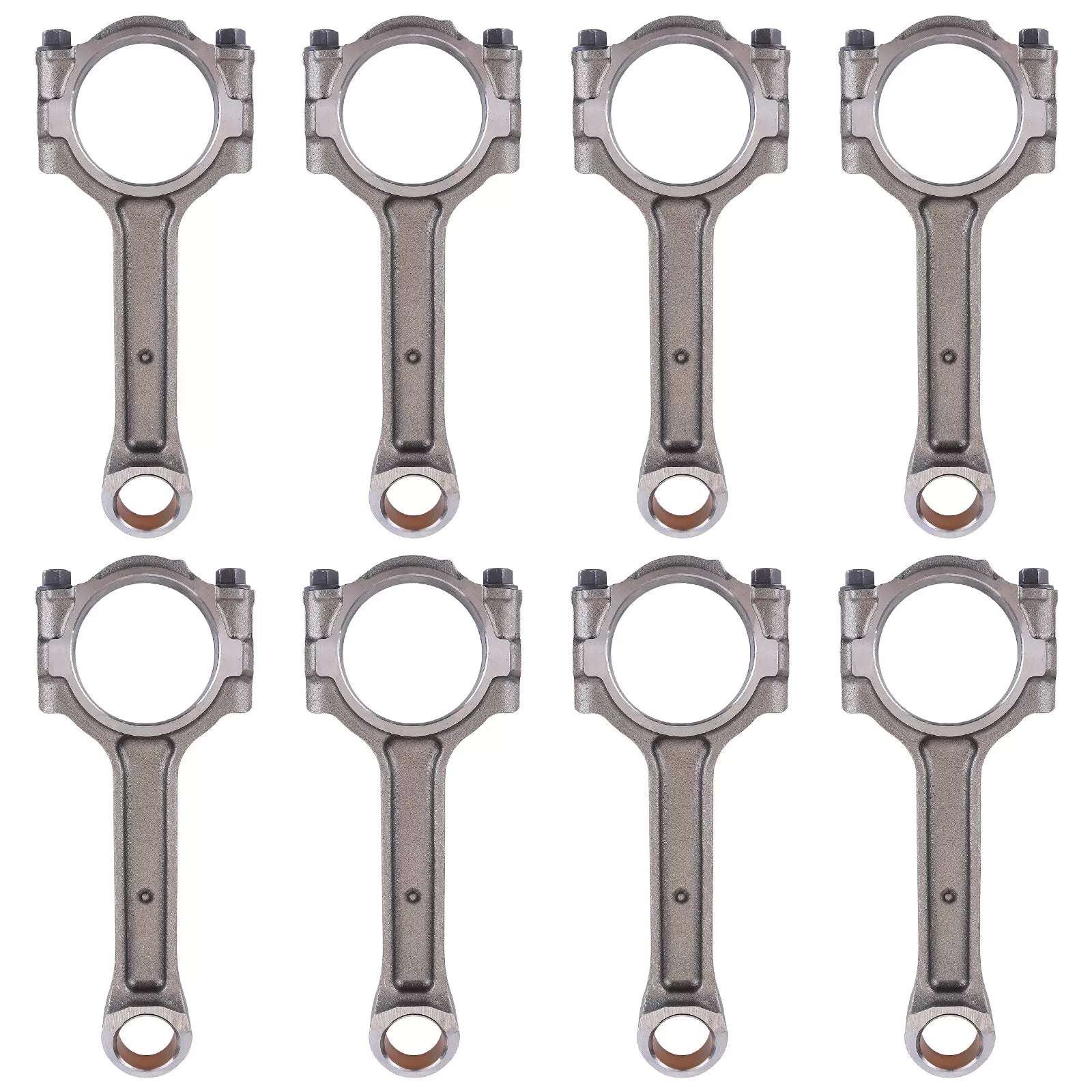 Set of 8 For Chevrolet Silverado GMC 5.3L 6.0L 6.2L LS2 LS3 Gen IV Floating Pin Connecting Rod w/ Bushing
