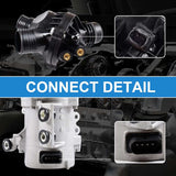 Engine Water Pump For BMW128i 325i 325xl 328i 328xi 330i 525i 525xi 528xi 530i 530xl x3 z4 OE# 11517586924 11517546994 Thermostat w/Bolt