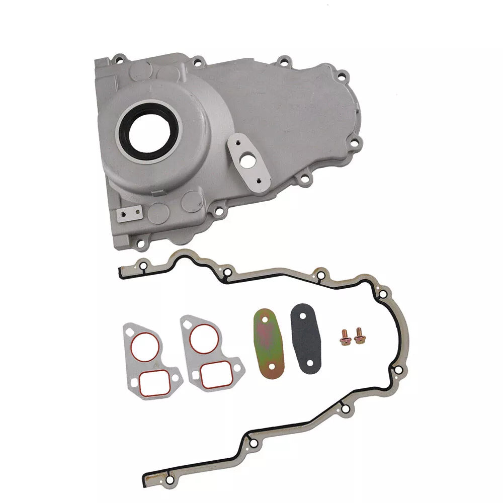 Engine Timing Cover For Chevy LS2 LS3 Non-VVT Gen 4 LSx 4.8L 5.3L 6.0L 6.2L 12633906 12600326
