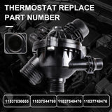 Engine Water Pump For BMW128i 325i 325xl 328i 328xi 330i 525i 525xi 528xi 530i 530xl x3 z4 Thermostat w/Bolt