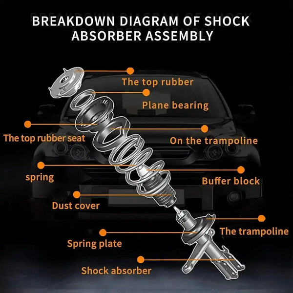 4x Front+Rear Air Shocks Struts Absorbers Assembly with Magnetic Ride Control Suspension for 2015-2020 Cadillac Chevrolet Tahoe GMC Yukon