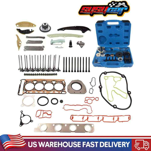 Head Gasket Set Timing Chain Tool Kit For Audi VW 2008-2015 TSI TFSI 2.0T