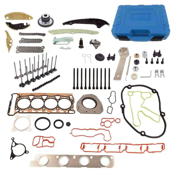 Head Gasket Set Timing Chain Tool Kit For Audi VW 2008-2015 TSI TFSI 2.0T