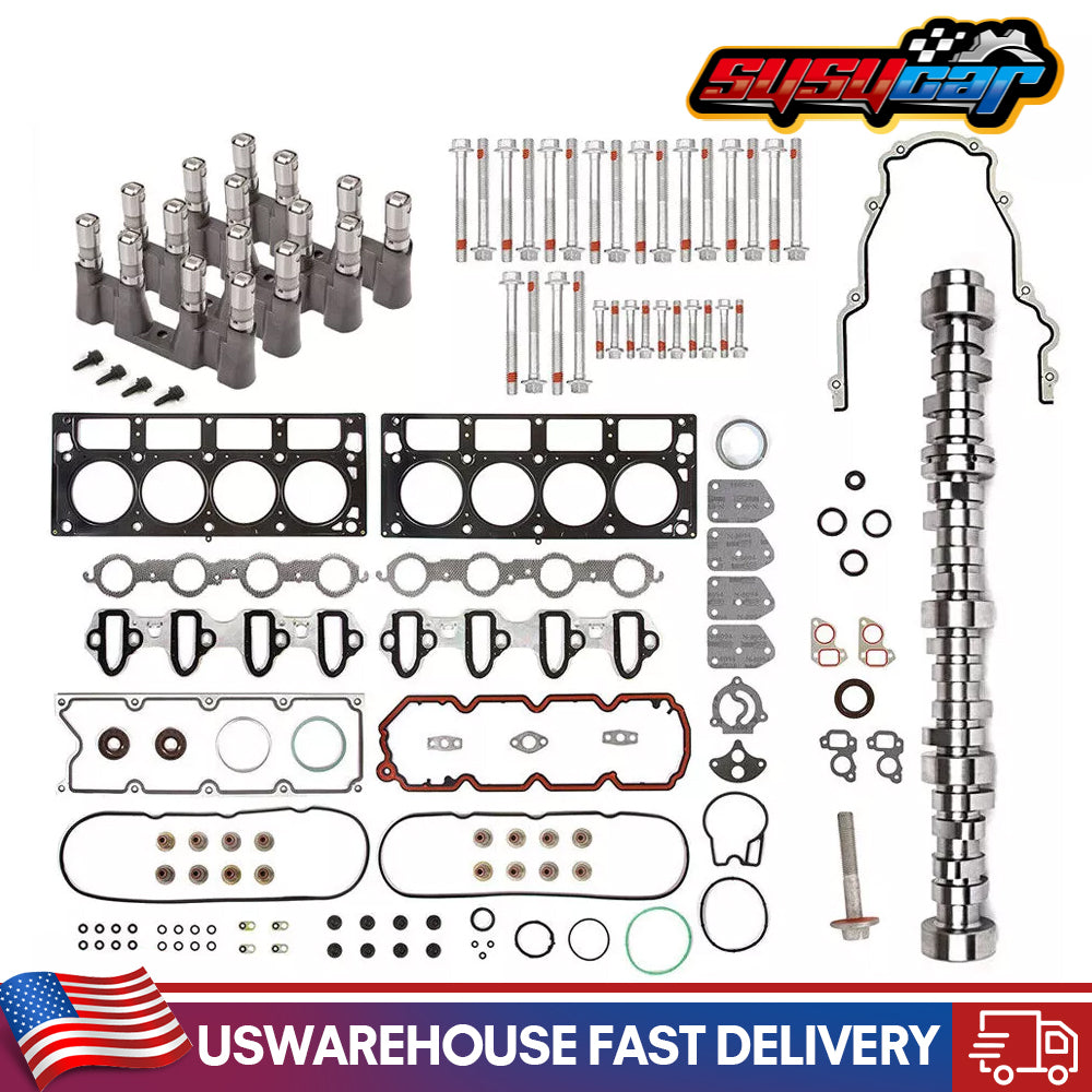 Non-AFM Disabled Camshaft Lifter KIT FOR Chevrolet GM Silverado Tahoe 5.3L 2007-2014 Rebuild Overhaul Kit