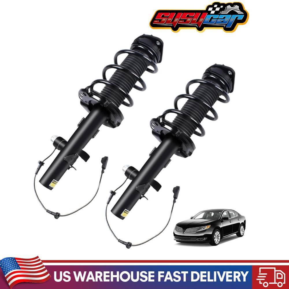 Pair Front Shock Struts Assys w/Electronic for Lincoln MKC [2.0L 2.3L Sport Utility 4-Door] 2015-2019