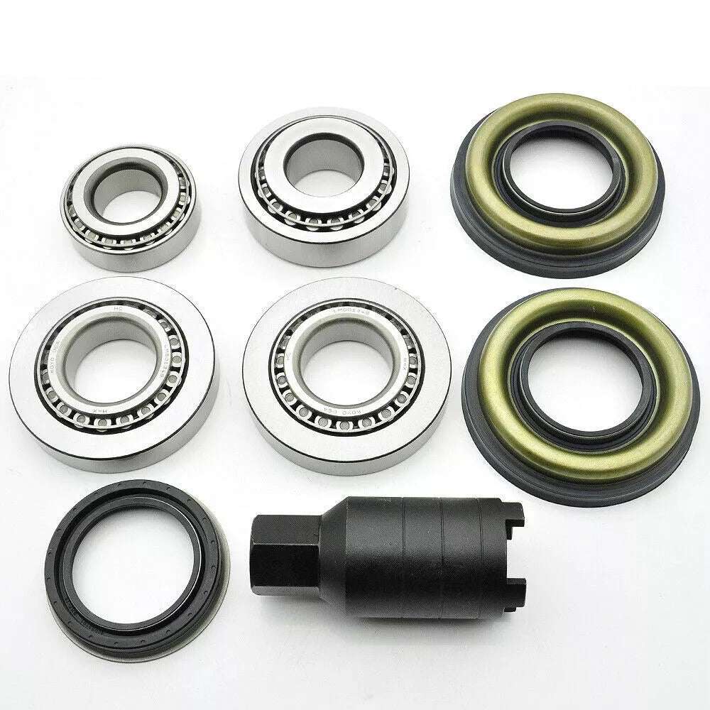 Rear Differential Bearing Repair Kit + Removal Tool For Cadillac ATS CTS 2013-2019 2.0L 3.6L Replace # F-577158 F-574658