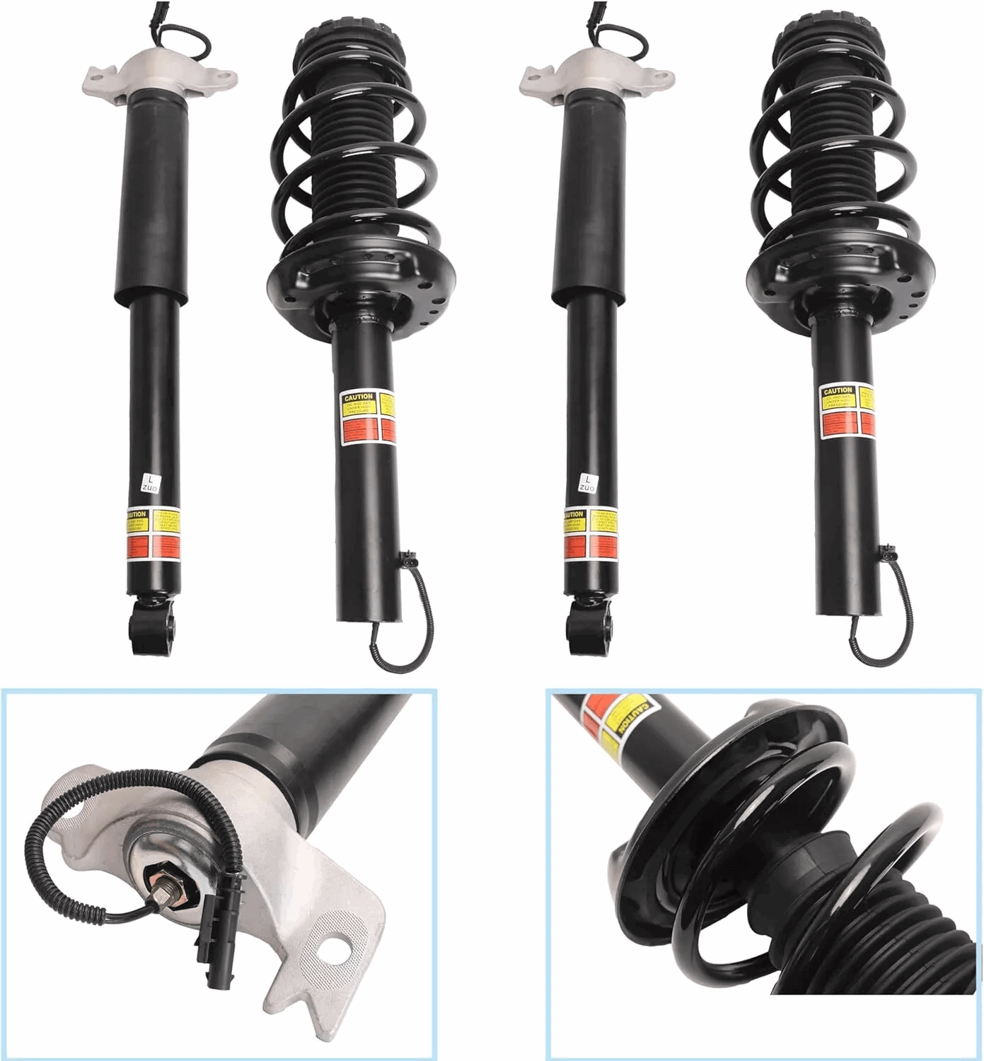 Rear + Front Shock Absorber Strut Assys Set For 2013-2019 Cadillac XTS 3.6L