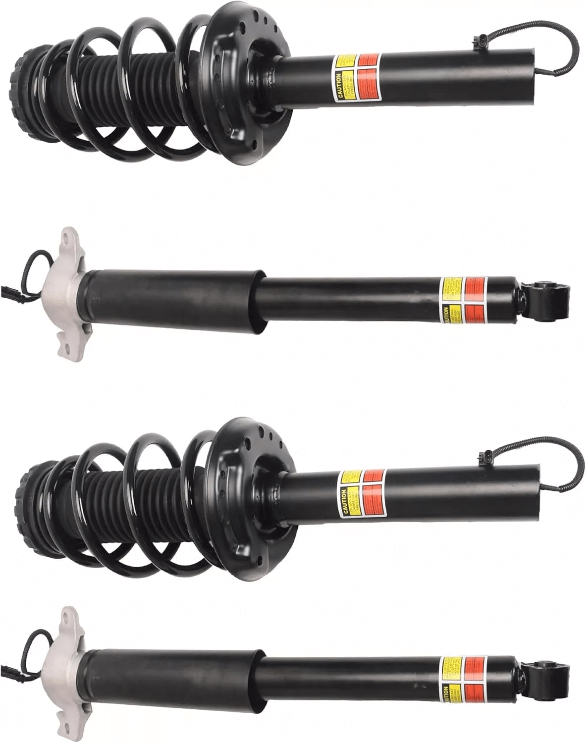 4PCS Front & Rear Shocks Struts Assembly Compatible For Cadillac XTS 3.6L V6 2013-2019 Front Strut Assys + Rear Shock Absorbers