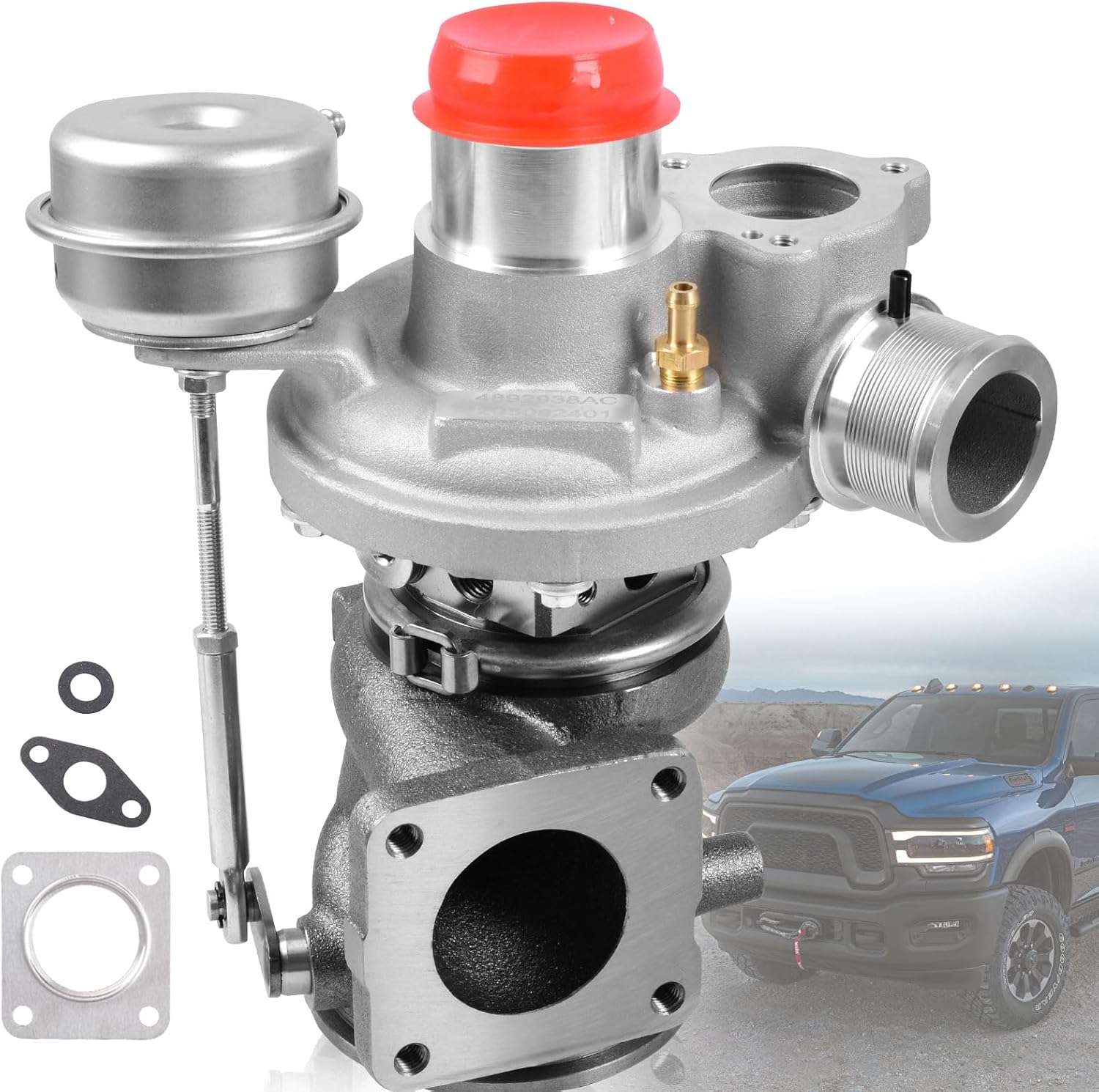Turbo Turbocharger for 2013-2023 Dodge Dart Fiat 500 Jeep Renegade 1.4L Replaces# 04892938AB 04892938AC 799502-0001 799502-5001