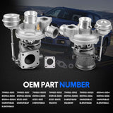 Turbo Turbocharger for 2013-2023 Dodge Dart Fiat 500 Jeep Renegade 1.4L Replaces# 04892938AB 04892938AC 799502-0001 799502-5001