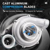 Turbo Turbocharger Compatible for Ford F250 F350 F450 F550 Excursion 6.0L V8 Diesel V110 Engine 2003-2004