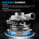 Turbo Turbocharger Compatible for Ford F250 F350 F450 F550 Excursion 6.0L V8 Diesel V110 Engine 2003-2004