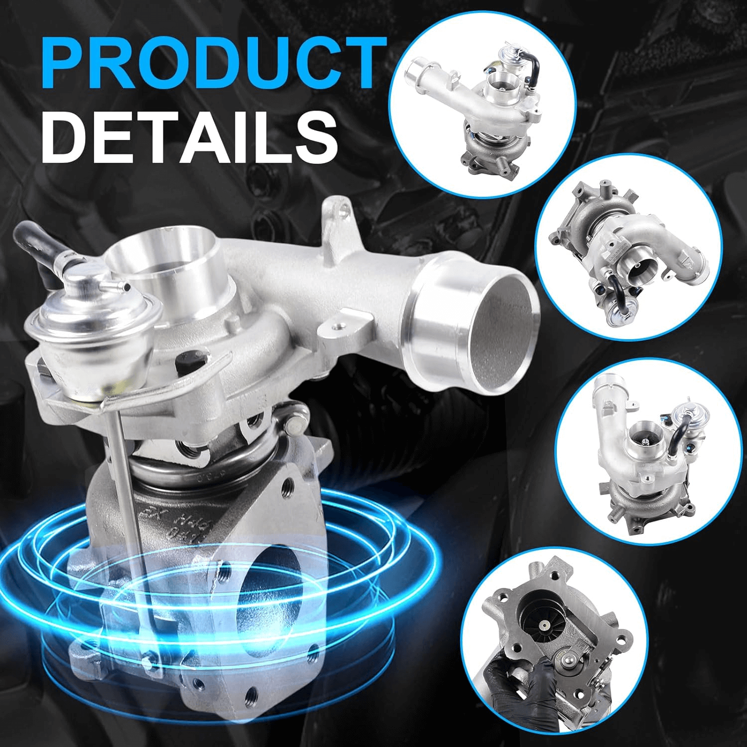 Turbo Turbocharger For Mazda CX-7 CX7 2.3L 2006-2014 OE# 53047109907,L33L13700B