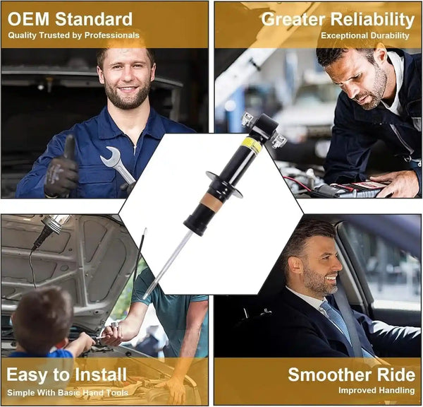 2 PCS Front Strut Shock Absorber w/Magnetic for 2015-2020 Cadillac Escalade Chevy Suburban Tahoe Silverado GMC Yukon XL