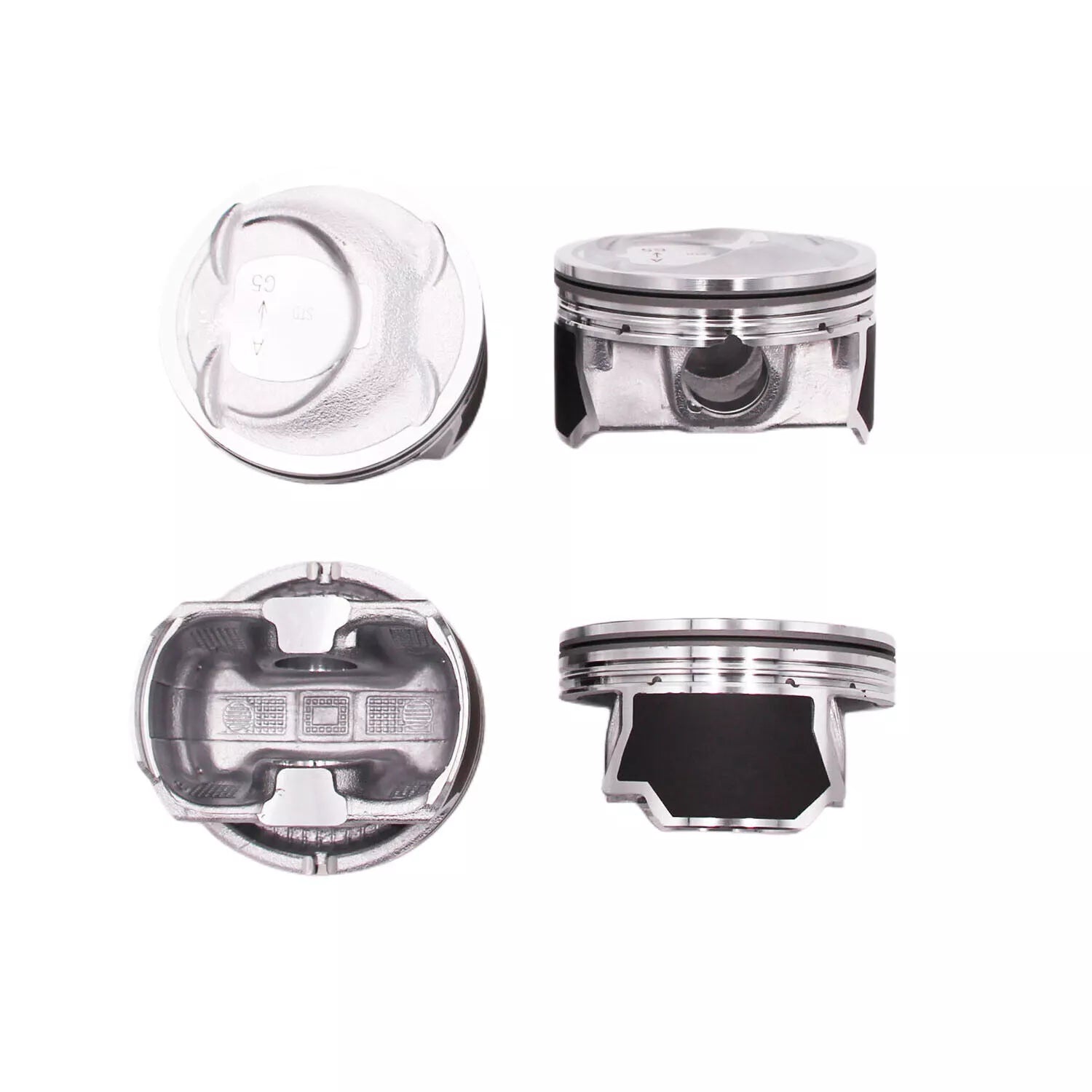Engine Piston & Pin & Snap Ring Kit for  Hyundai Sonata Kia Optima 2.4L 2010-2019