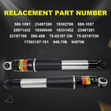 Rear Air Shock Struts Absorber w/Magnetic Ride Control for 2007-2014 Cadillac Escalade Chevy GMC Yukon